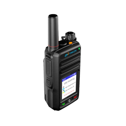 Walkie talkie con red celular OMIZN K15 con tarjeta SIM, alcance ilimitado disponible en todo el mundo, radio bidireccional PoC