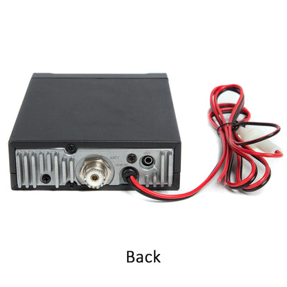 OMIZN LT-298 CB Radio AM/FM 40 canales completos, canal de emergencia instantáneo 9/19 Función ASQ, ganancia RF, conector para altavoz externo, pantalla de fácil lectura