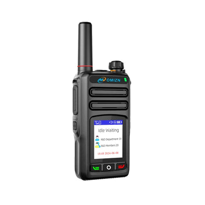 Walkie talkie con red celular OMIZN K15 con tarjeta SIM, alcance ilimitado disponible en todo el mundo, radio bidireccional PoC